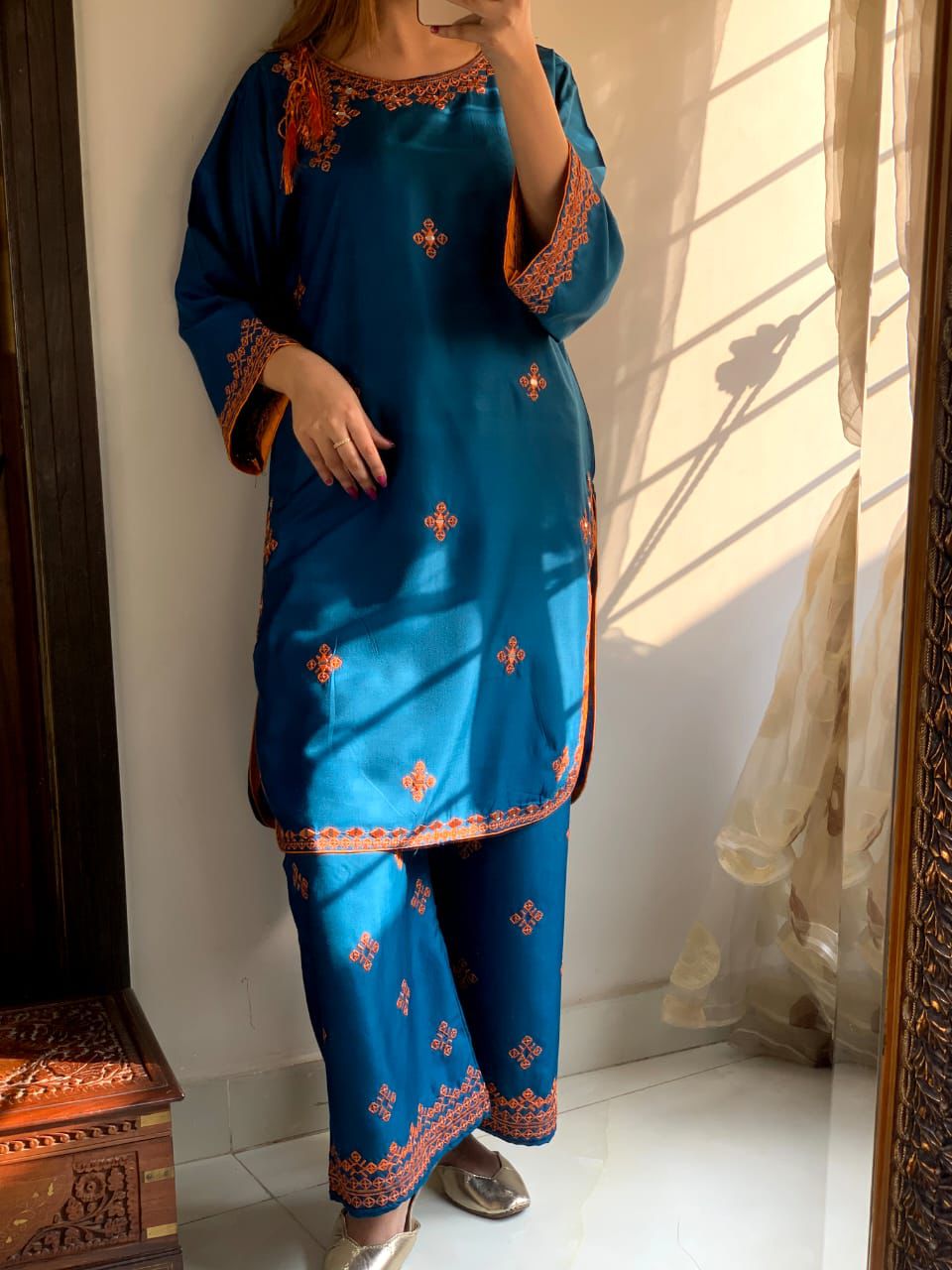 Gul-Rang Original Dress(Stitched 2 Piece)